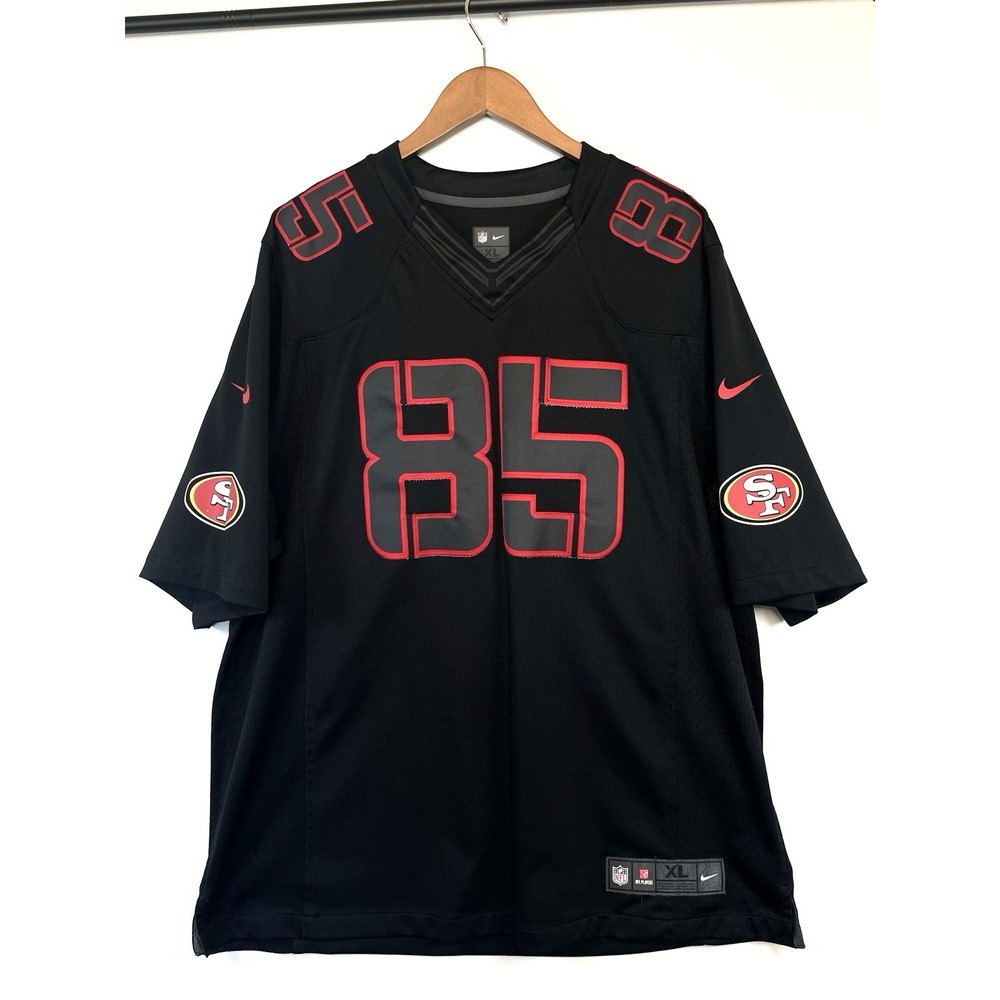 Nike NFL San Francisco 49ers #85 Football Jersey Vernon‎ Davis Size XL